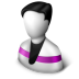 User Purple Icon 72x72 png